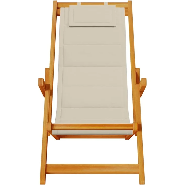vidaXL Liegestuhl 2 pcs Braun 61.5 x 123 x 82cm Massivholz Akazie 3325144 – Bild 6