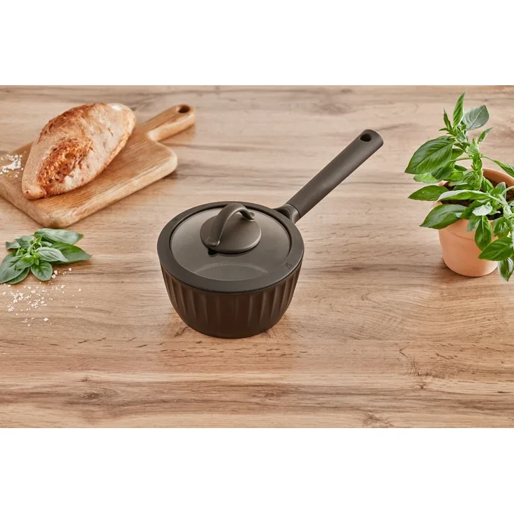 RESTO Kitchenware Kasserolle Ascella, Schmortopf antihaftbeschichtet und spülmaschinenfest, Aluminiumguss (2-tlg), Geeignet für alle Herdarten, auch Induktion, im Geschenkkarton
