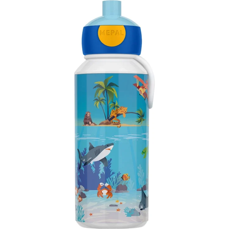 Mepal CAMPUS Trinkflasche Pop-Up 400 ml Tropical Ocean (2025) – Bild 1