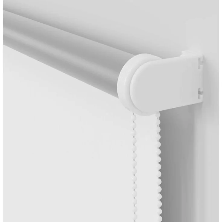 vidaXL Verdunkelungsrollo Weiß 165x130cm Stoffbreite 161,6cm Polyester 4011895 – Bild 10