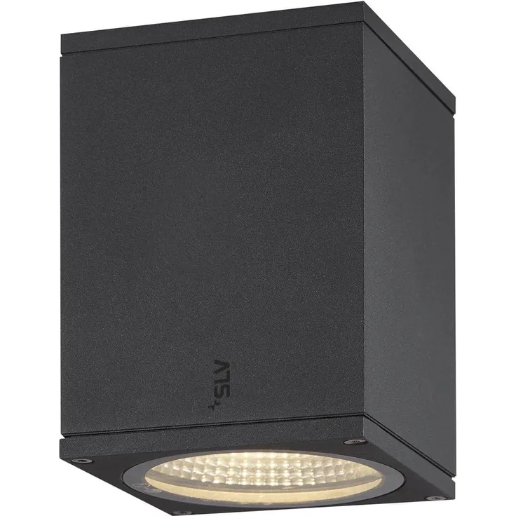 SLV No. 1003420 ENOLA SQUARE S Outdoor LED Deckenaufbauleuchte anthrazit IP 65