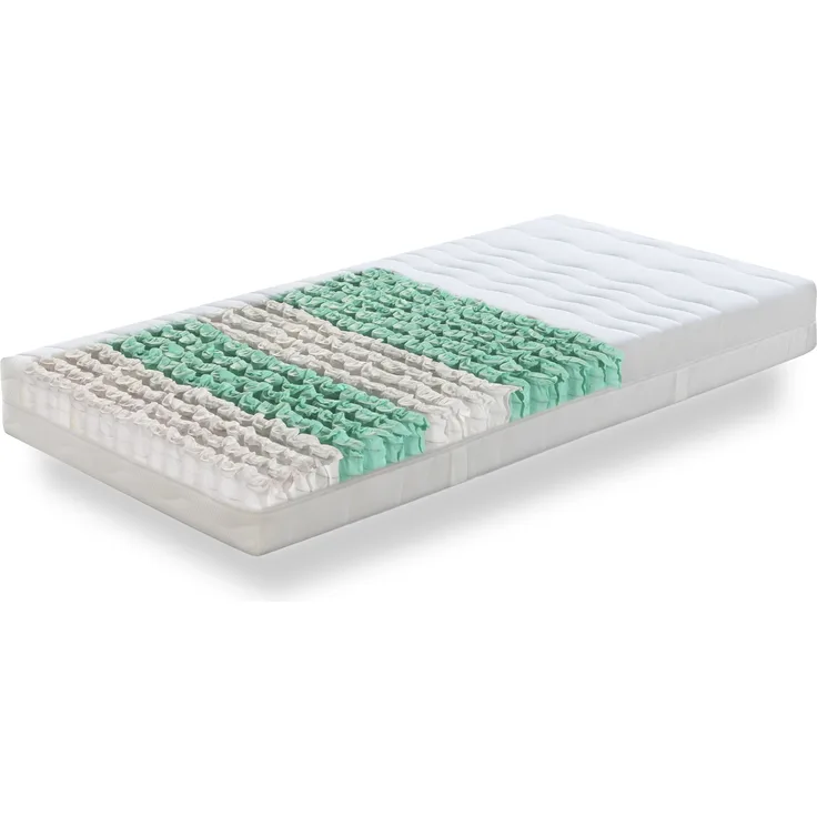 7-Zonen-Taschenfederkernmatratze Betten-ABC Taschenfederkernmatratze mit Klimabezug, Größe: 140x200
