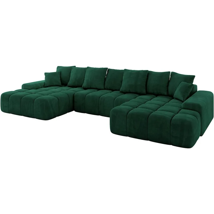 ALTDECOR Wohnlandschaft ENSI-U, Sofa Praktische Bequeme Funktionsecke Couch L-Form Eckcouch, Corner Sofa L-Form Vielseitige Sofa Wohnlandschaft Wohnzimmer