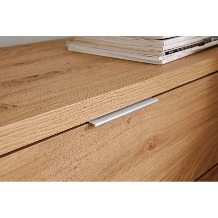 Jahnke Sideboard, Engineered Wood, Montana Eiche Nb, One Size – Bild 10