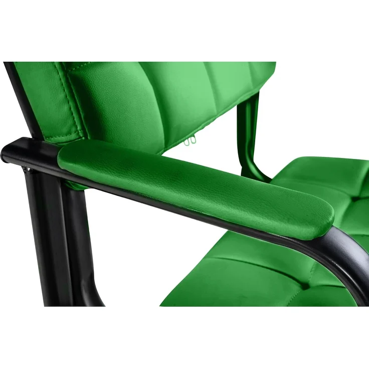 CLP Besucherstuhl Canada B Kunstleder mit Armlehne,grün – Bild 4