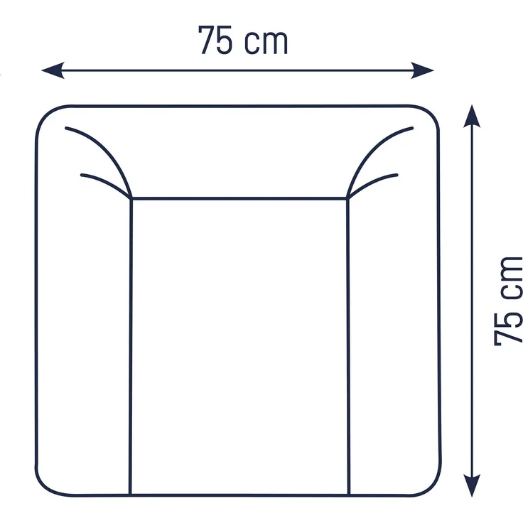 Wickelauflage "Softy", Schmusebär – Bild 5