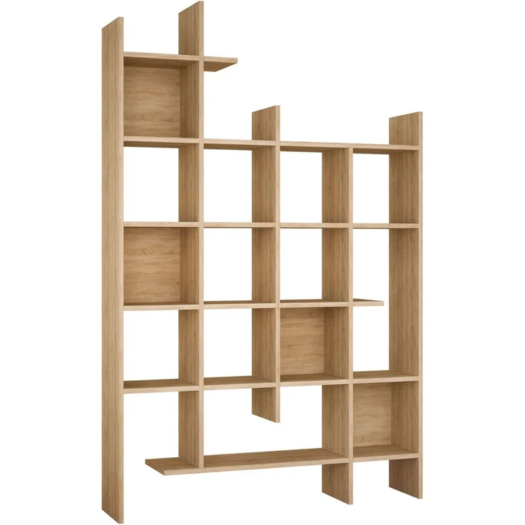 Bücherregal, 'Manco', 188 x 25,5 x 122, Eiche – Bild 3