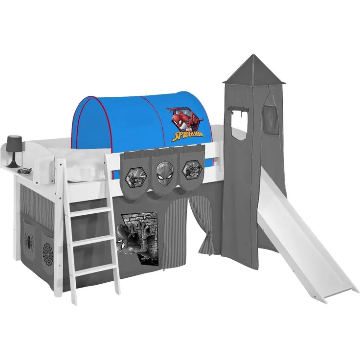 Lilokids 'Spiderman' Tunnel - für Hochbett, Spielbett und Etagenbett