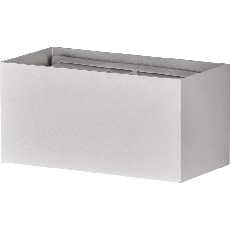 Fischer & Honsel 30518 LED Außenwandleuchte Wallo silberfarben IP44 3000K – Bild 1