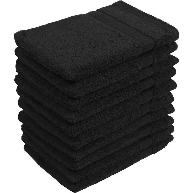 Hometex Premium Textiles Waschhandschuh in Premium Qualität 500 g/m², Feinster Frottier-Stoff 100% Baumwolle, (10er Set), weich, saugfähig, extra schwer & flauschig - TEST BILD TOP MARKE 2025 – Bild 2