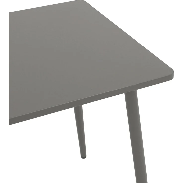 DEGAMO DENVER Bistrotisch, Stahl, grau, 70x70cm – Bild 4