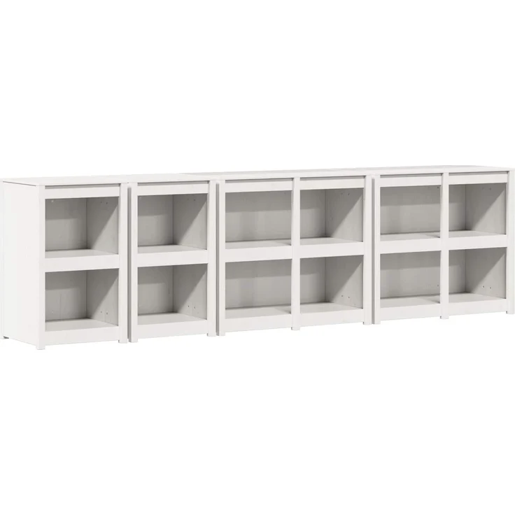 vidaXL Außenküchenschrank MEPPEL 4 stk. Weiß 322 x 55 x 92 cm 3443810 – Bild 2
