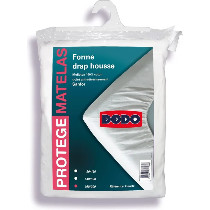 DODO PMDH. 160 Matratze und Bed Pads, Weiß