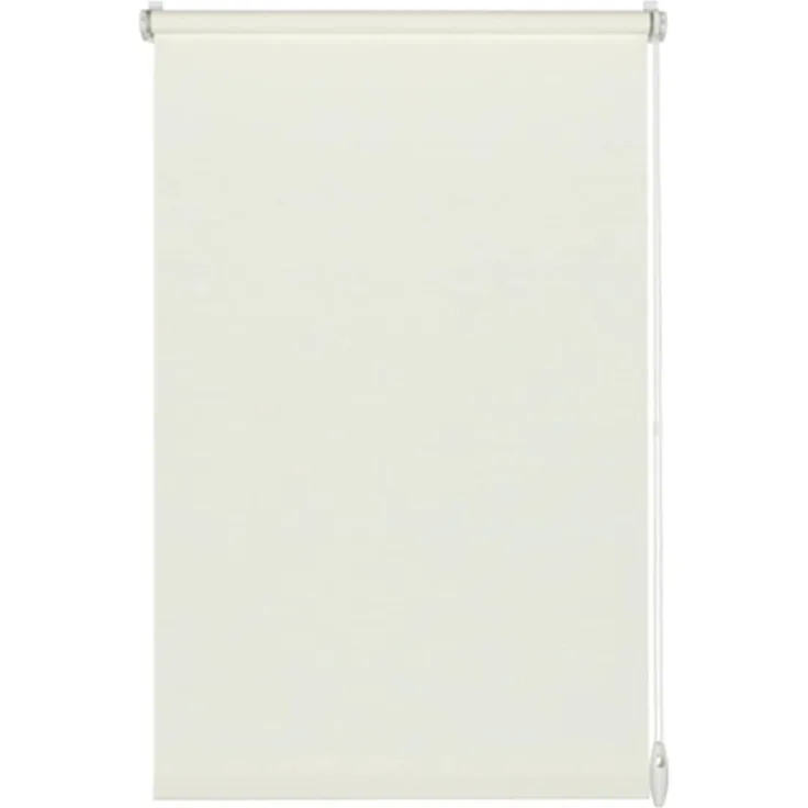 YOURSOL EasyFix Mini Rollo Tone, Klemm-Rollo ohne Bohren, Weiß Natur, 150x45 cm