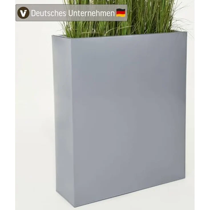 VIVANNO Pflanzkübel Pflanzkübel Raumteiler pulverbeschichtetes Stahlblech "Elemento" – Bild 6