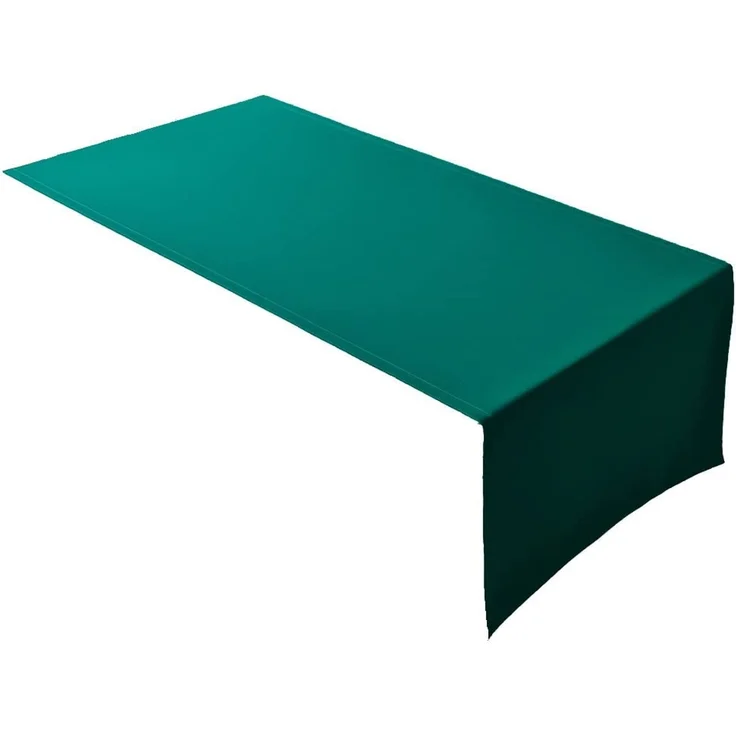 Lemos Home Hochwertiger Tischläufer Tischwäsche aus 100% Baumwolle Kollektion Konzept, Farbe & Größe wählbar (Tischläufer - 45x150cm, Tannengrün)