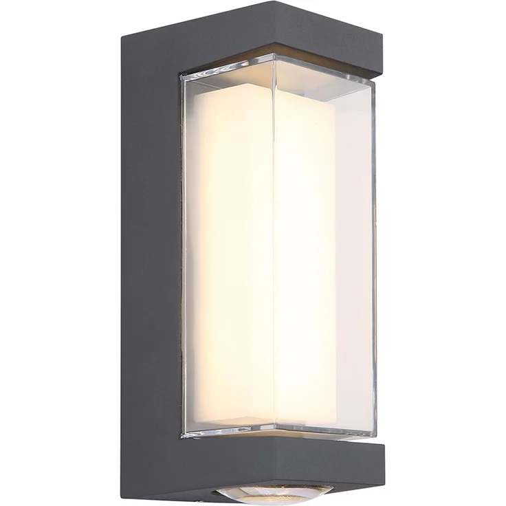 LED Wandleuchte, Außenleuchte, Aluminium, Anthrazit – Bild 9