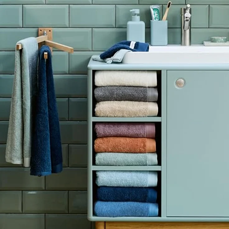 TOM TAILOR HOME Badetuch Badetuch COLOR BATH, Frottier (1-St) – Bild 5
