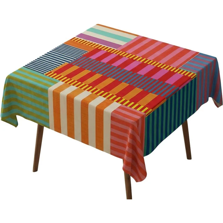 Hermia Concept 'Asr-tblclt25 -1 - 140 x 140' Tischdecke, Mehrfarbig, 140 x 140 cm – Bild 2