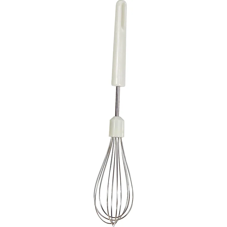 metaltex Schneebesen 20 cm weiß/ silberfarben – Bild 2