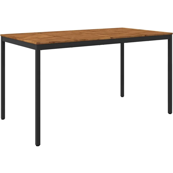 vidaXL Gartenbar-Tisch NAARDEN Natürlich und Schwarz 3394422 – Bild 2