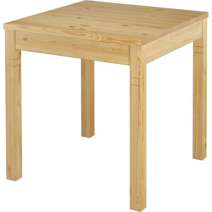 Schöne Sitzgruppe mit Tisch und 2 Stühle Kiefer natur Massivholz 90.70-50 B -Set 20 – Bild 4