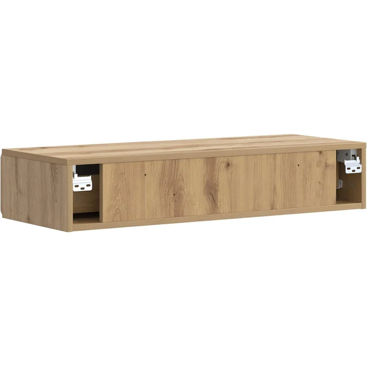 vidaXL Wandmontierter Beistelltisch Artisan-Eiche 87,5 x 34,5 x 17 cm 898334 – Bild 6