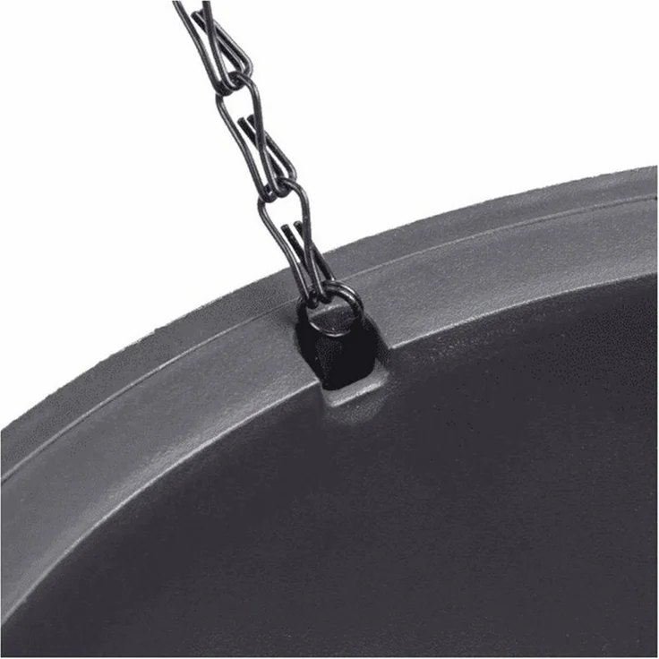 Keter Pflanzkübel 229544 (2 St), Blumentopf mit Hängekette – Bild 2