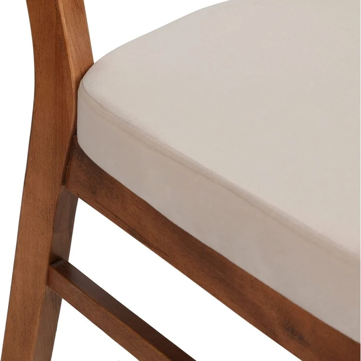 Skye Decor 'Elma 760 V2' Stuhlset (2-teilig), Walnuss / Beige, 41,5 x 86 x 43,5 cm – Bild 8
