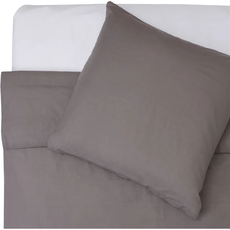 Lumaland Bettwäsche Premium Everyday, 2 teilig, Ganzjahres Bettbezug 155x220cm Kissenbezug 80x80cm – Bild 3
