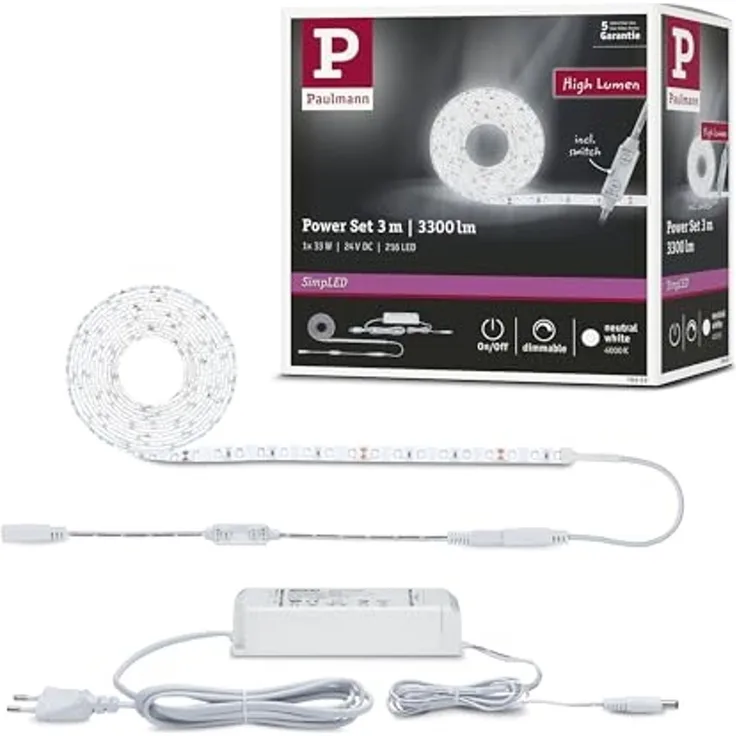 LED Strip, dimmbar, L 300 cm