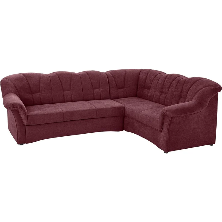 DOMO collection Ecksofa Papenburg B/T/H: 242/190/84 cm L-Form, wahlweise mit Bettfunktion, Langer Schenkel links oder rechts – Bild 3