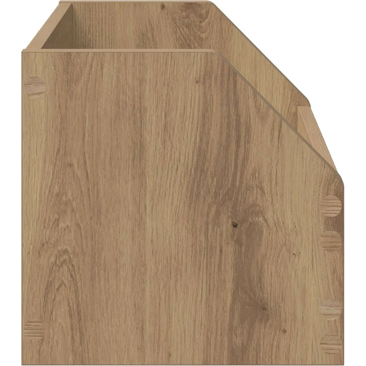 vidaXL Vinyl Album Box Artisan-Eiche 38 x 30 x 29 cm Holzwerkstoff 8012824 – Bild 5