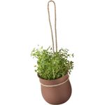 Rig-Tig Grow-It Kräutertopf, Blumentopf, Pflanzentopf, Pflanzkübel, Silikon, Terracotta, 13 cm, Z001301