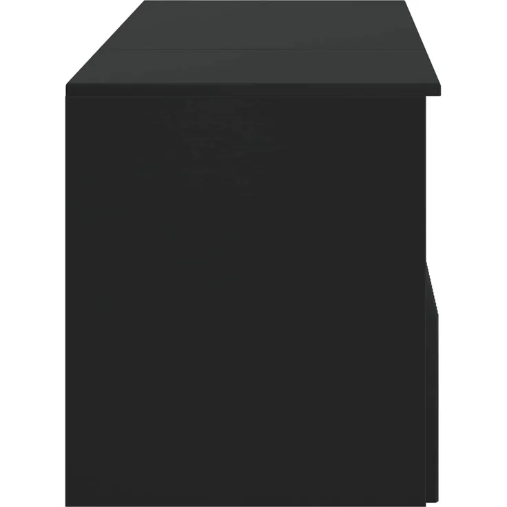 vidaXL Badezimmerschrank-Set 2 stk. Schwarz 92,5 x 44,5 x 50 cm 3404115 – Bild 5