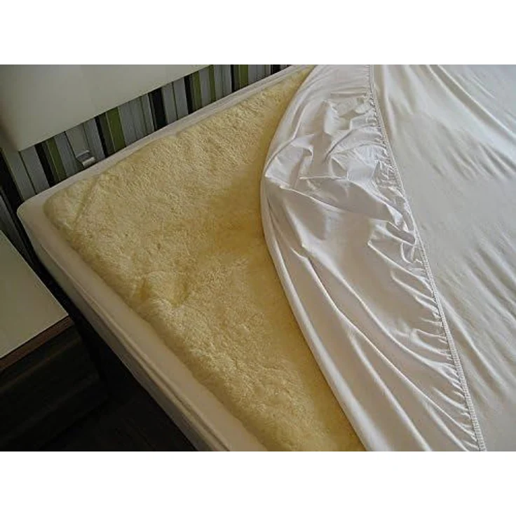 Matratzenauflage Medizinische Bettauflage Lammfell MED-BETT-VF 70x140cm Reissner Lammfelle – Bild 4