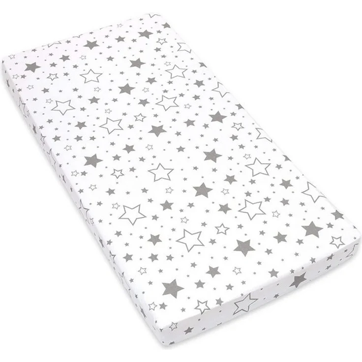 Amilian Spannbettlaken Spannbetttuch für Babybett Kinderbett Baby 100% Baumwolle 120x60 cm, Gummizug: an den Ecken, in vielen Mustern erhältlich – Bild 4