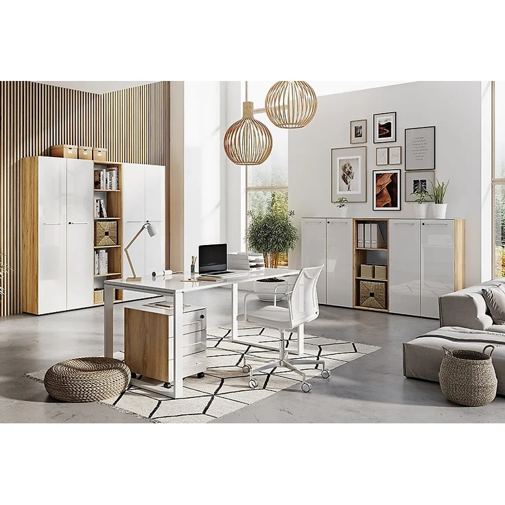 GERMANIA Bürokombination MONTERIA BHT 575x196x80 cm bunt Komplett-Büro Büro – Bild 2