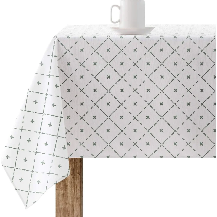 BELUM Tischdecke aus Wachstuch, schmutzabweisend, Harz, 200x140 cm, rechteckig, Resin, Wachstuchtischdecke in verschiedenen Größen, Tischdecke für Küche – Bild 1