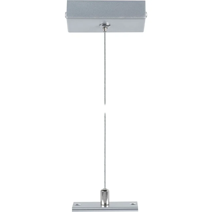 Paulmann Seilabhängung für Lichtleiste Linion 0,1-1,5 m Metall weiß – Bild 8