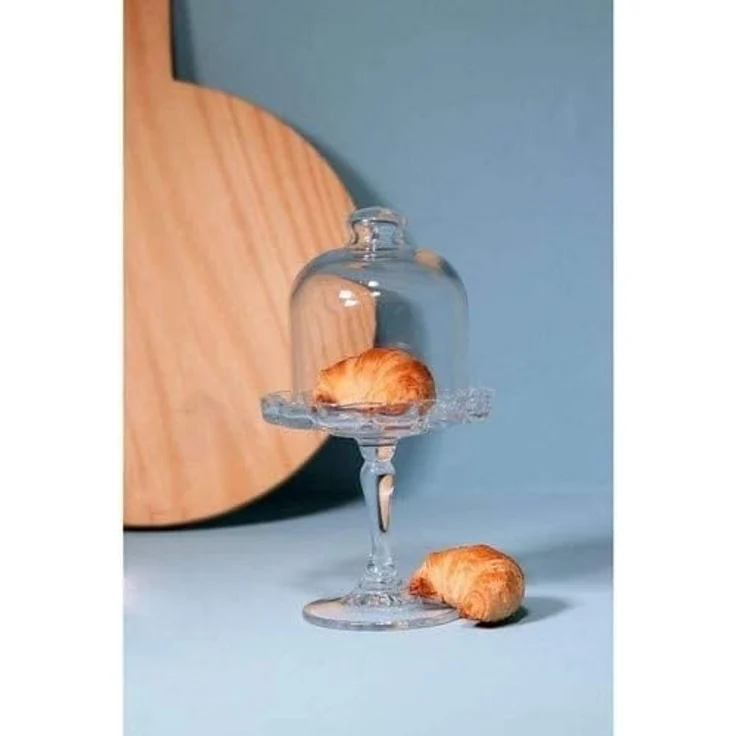 Pasabahce Kuchenheber Pasabahce Mini Patisserie Servierplatte mit Fuß und Haube – 1-tlg. – Bild 4
