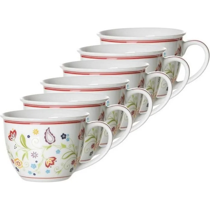 Ritzenhoff & Breker SHANTI Jumbotasse 350 ml 6er Set