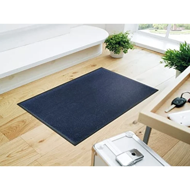 wash+dry by Kleen-Tex Fußmatte Original Uni, Schmutzfangteppich, rechteckig, Höhe: 9 mm, Schmutzmatte, rutschhemmend, auch als Läufer erhältlich – Bild 2