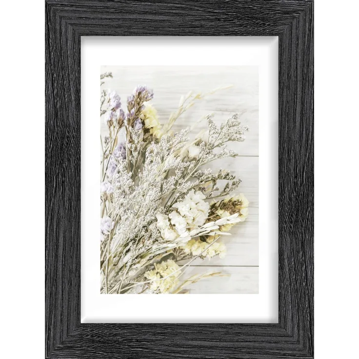 Bilderrahmen Holz Arosa eiche schwarz 13 x 18 cm
