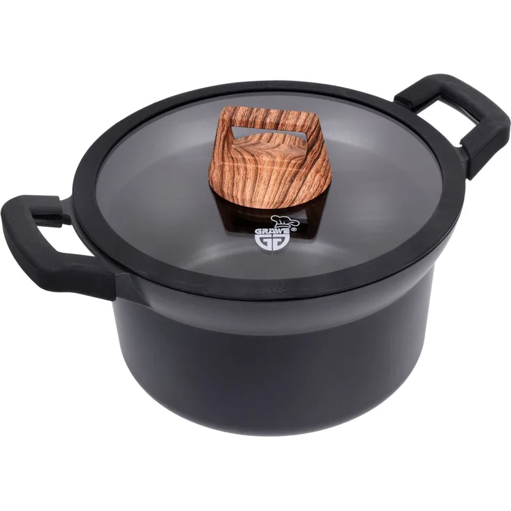 Kochtopf Aluguss 24 cm, Serie Alu-Line