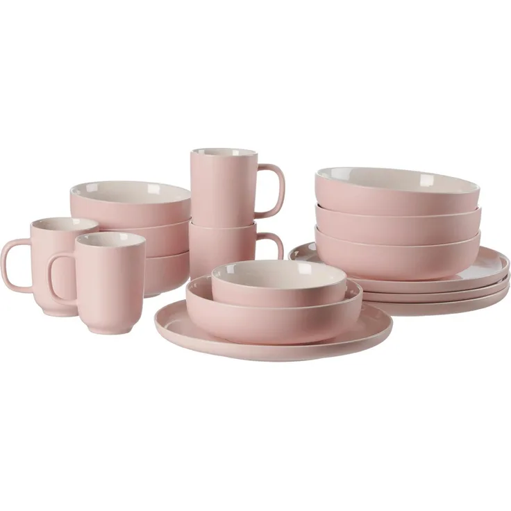 Ritzenhoff & Breker JASPER Kombiservice rosa 16-teilig