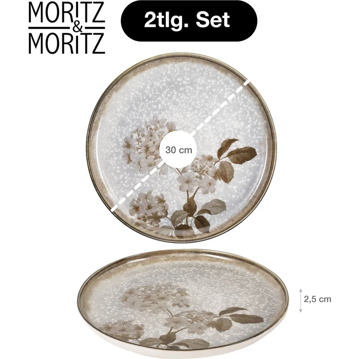 Moritz & Moritz BLOSSOM Servierteller 2er Set – Bild 2