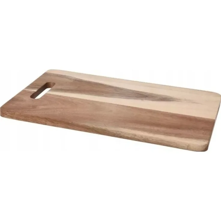 Schneidebrett Excellent Houseware Holzschneidebrett WOOD 36 x 23 x 1 cm