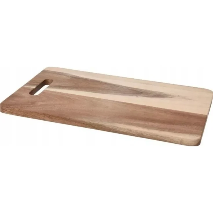 Schneidebrett Excellent Houseware Holzschneidebrett WOOD 36 x 23 x 1 cm