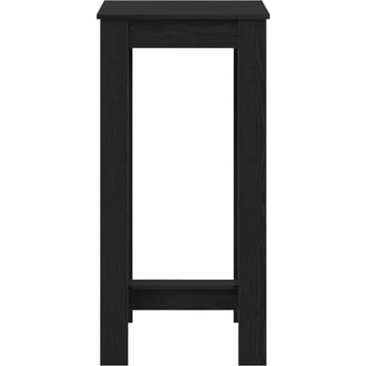 vidaXL Bartisch Schwarz Eichen-Optik 51 x 50 x 103,5 cm Holzwerkstoff 868078 – Bild 8